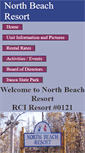 Mobile Screenshot of northbeachresort.com
